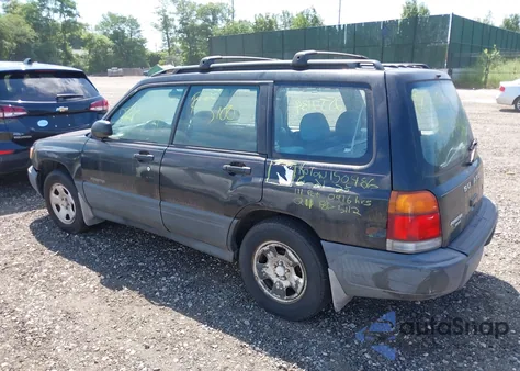 2000 Subaru Forester L из США, поврежденный, VIN JF1SF6358YH700272